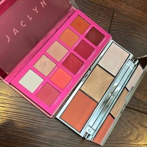 Jaclyn Cosmetics Strawberry Feels and Face Blush Highlight Palette